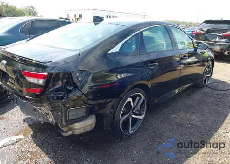 2022 Honda Accord Sport из США, поврежденный, VIN 1HGCV1F39NA064143